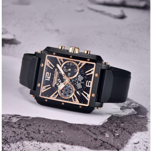 Часы мужские Pagani Design PD-1725 Black-Black-0